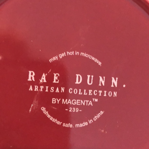 NWOT RaeDunn Grill Master red-burgundy  Beer Stein Mug - Picture 4 of 7